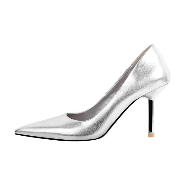 Onlymaker Pumps Multicolor Pointed Toe High Heels - Image 2