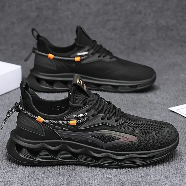New Running Mesh Lightweight Anti Slip Breathable Sports Shoes - Image 2