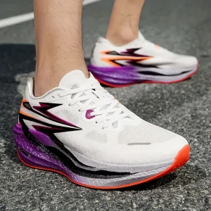 Professional Running Shoes Soft Sole Carbon Plate Shock Absorption Training Sports